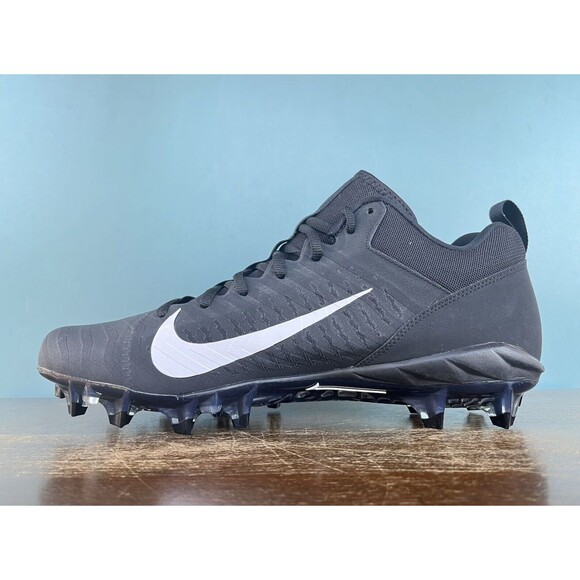 Nike Alpha Menace Pro 2 Low Black Football Cleats Men\'s Size 14 CV6477-001
